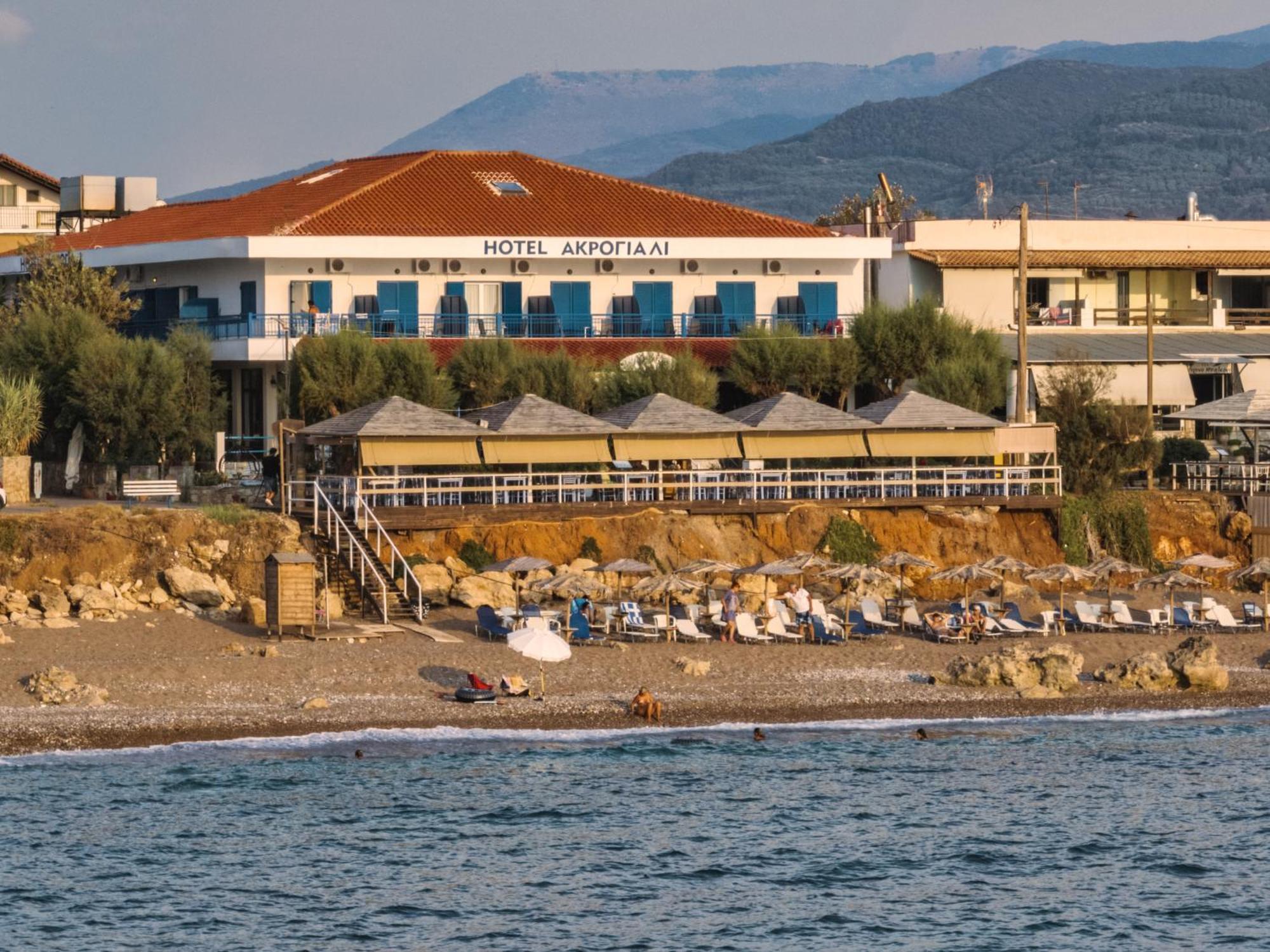 Akrogiali Kyparissia Esterno foto